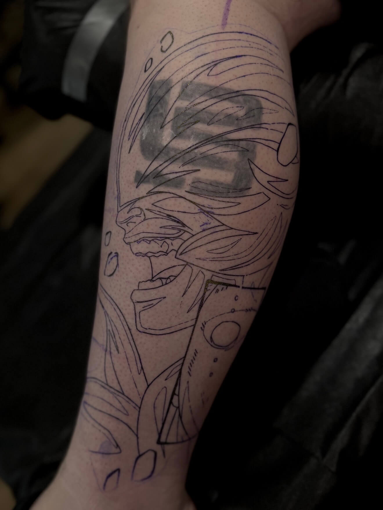 Before cover up tattoo — Wade Whitman Madison Heights MI